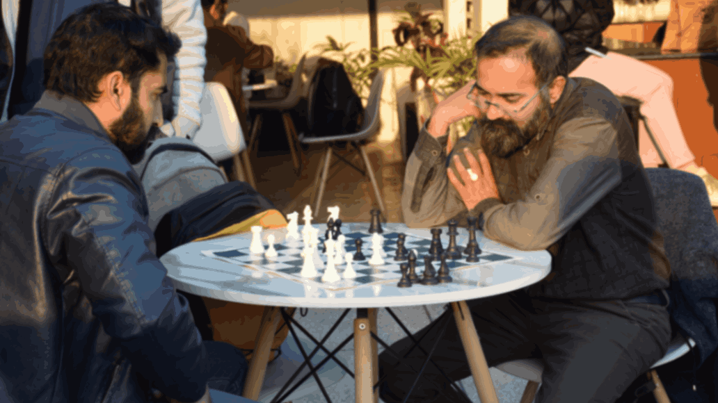 Chess Players Playing Chess